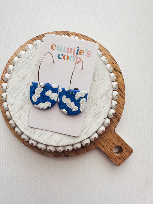 blue & white hoops