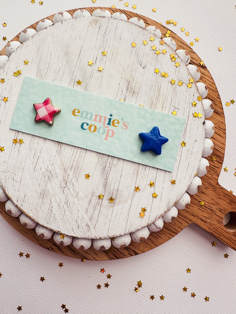 mix match star studs ⭐️