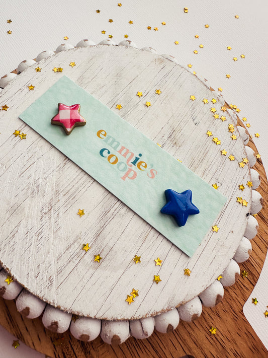 mix match star studs ⭐️