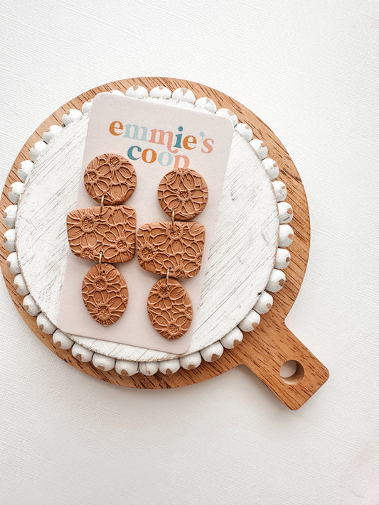 caramel florals // the Emmie