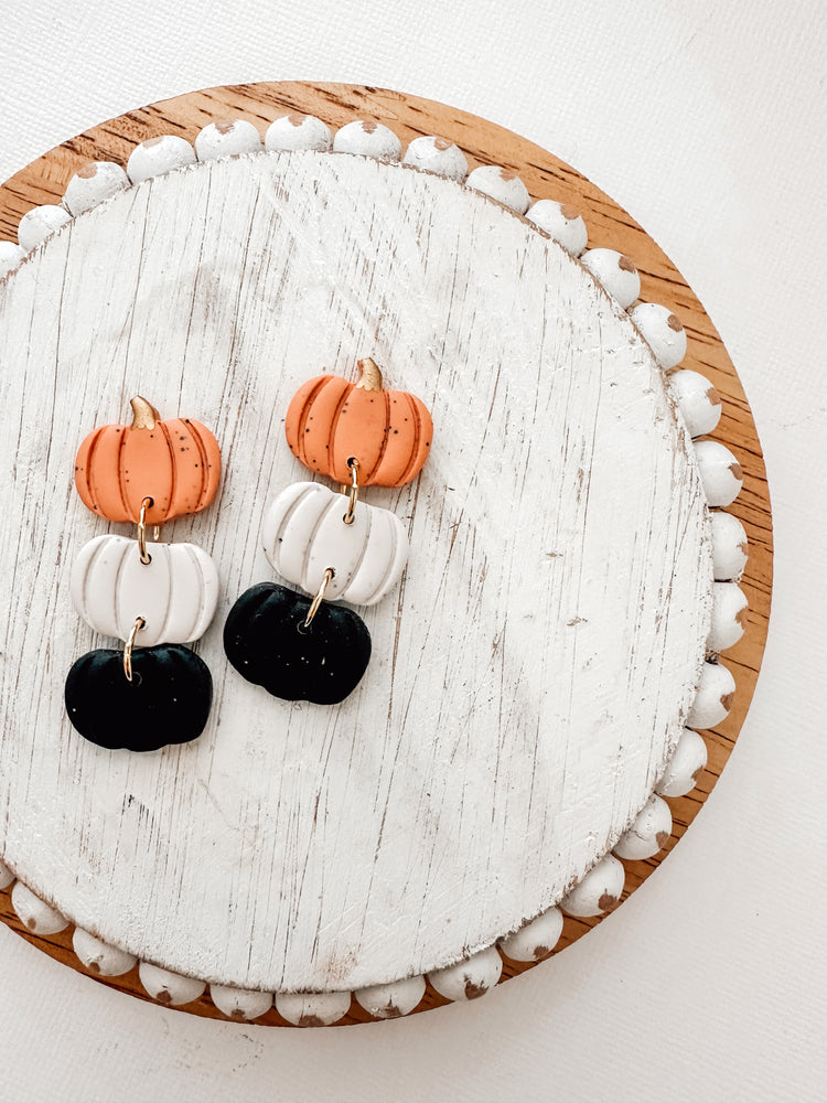 Pumpkin stack dangles