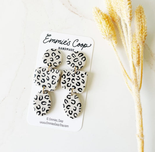 Leopard Emmie Dangles